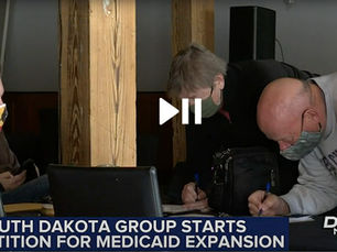 Video: Medicaid Expansion Petition Signing Event in Downtown Sioux Falls (March 2021)
