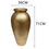 Thumbnail: Floor Vase Gold leaf