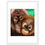 Thumbnail: Orangutans Framed print of digitally hand drawn art work by catieartworks