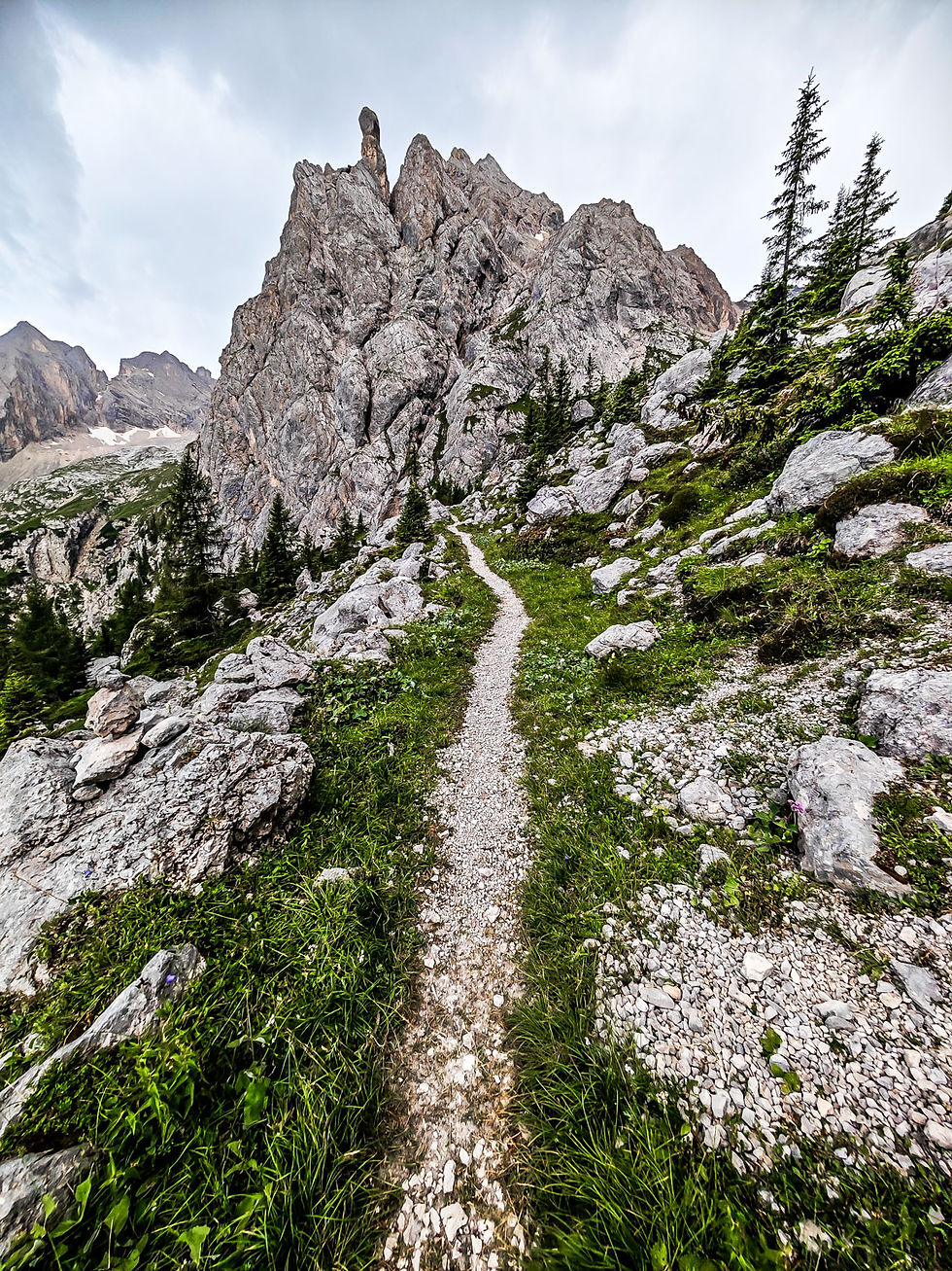 Hiking in Dolomites