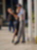 Street Tango in Port- Muelle Uno - Malaga, Spain
