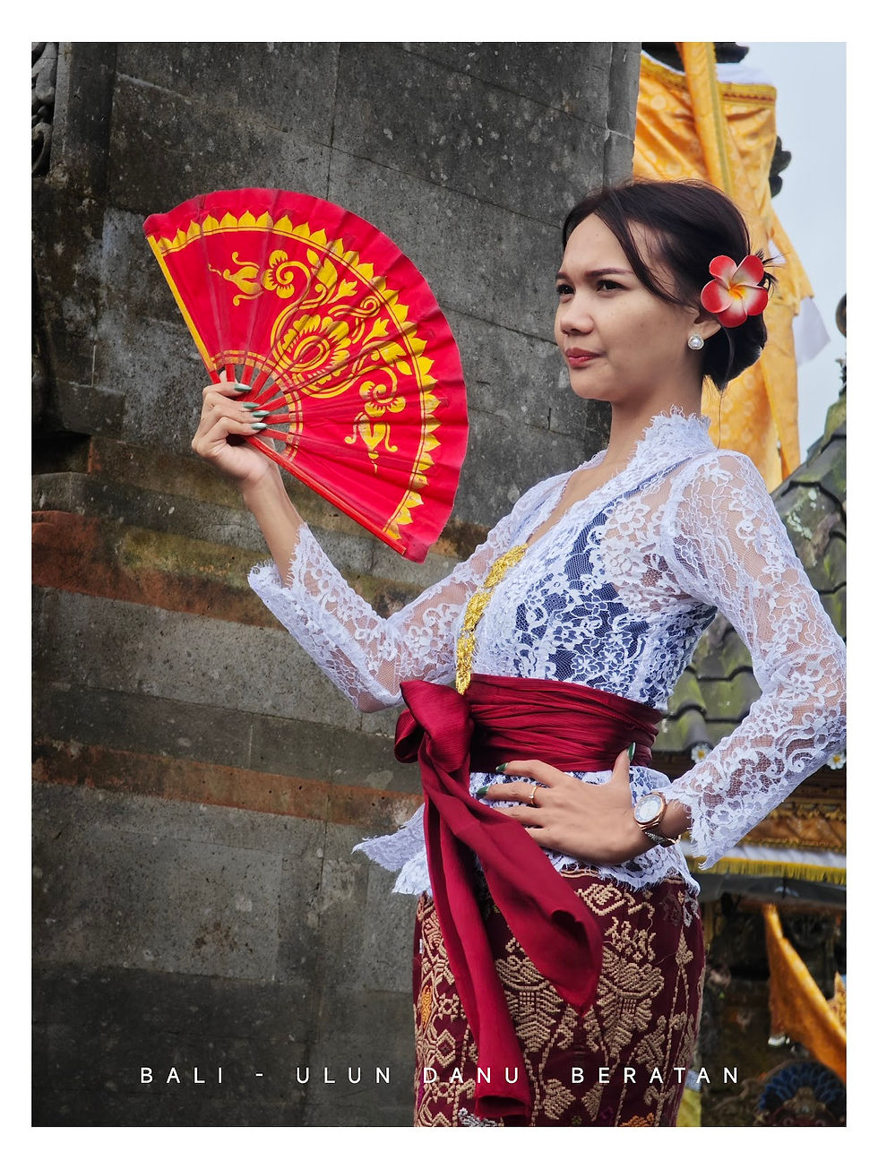 Balinese Woman in wedding dress