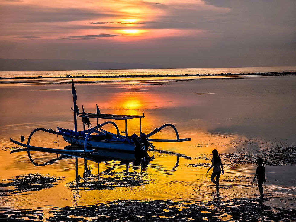 Sunrise in Sanur