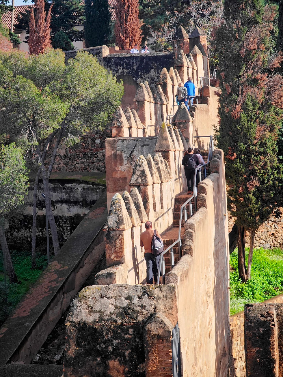 Alcazaba Fortress in Malaga, Spain