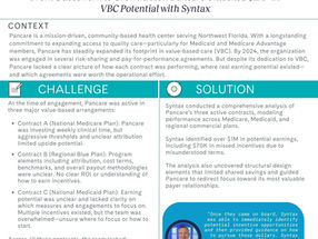 MCR Health mitigates over $1.5 million in risk through partnership with Syntax