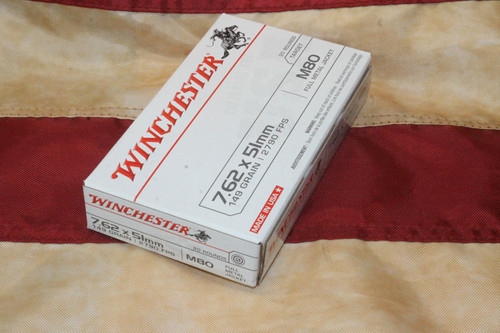 Winchester M80 7.62x51MM 149gr FMJ | RFC