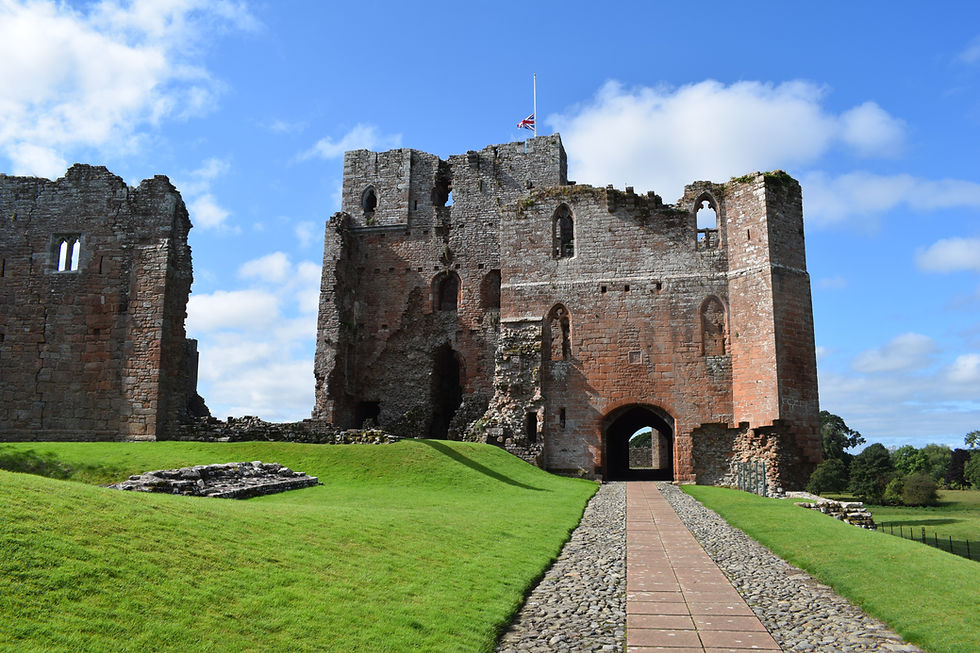 Main gate at Brougham Castle