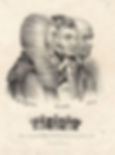 Three men in profile, labeled Brougham, Russell, Grey. One holds paper saying "Reform." Background features crowns and text from 1831.
