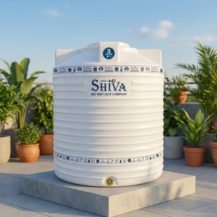 3 Layer white premium food grade safe uv protected 1000 L water tank