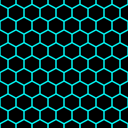 Tileable Hexagons (Emissive Map)