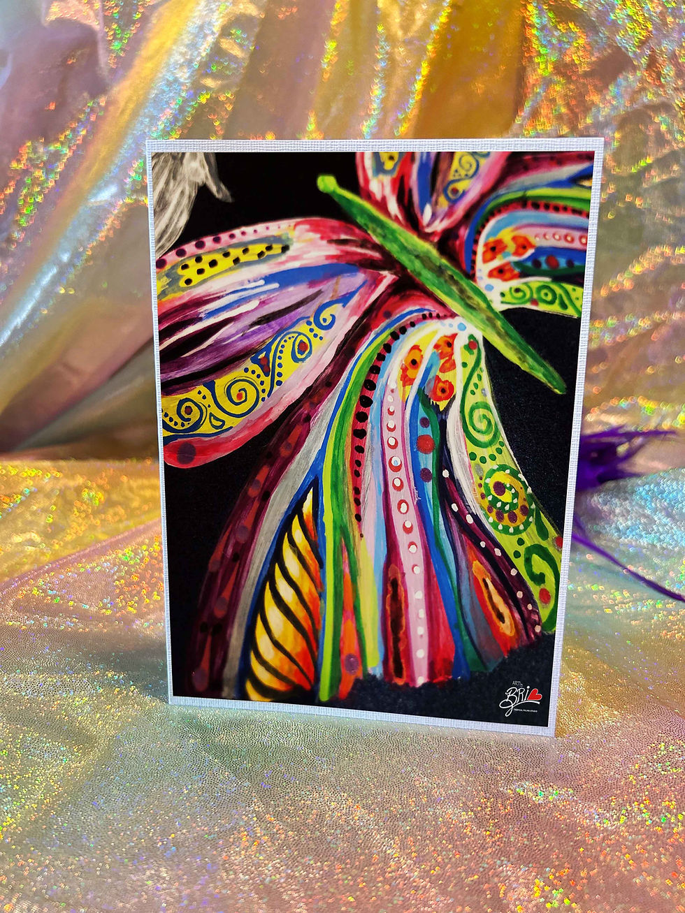 Thumbnail: 'Change Your Wings' Greeting Card