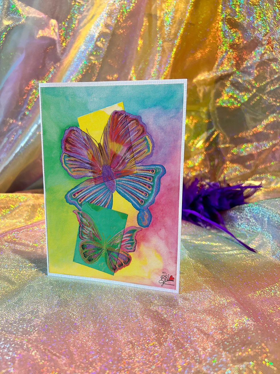 Thumbnail: 'Metamorphosis' Greeting Card
