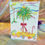 Thumbnail: 'Candy Cane Palm-Floating Cloud' Greeting Card