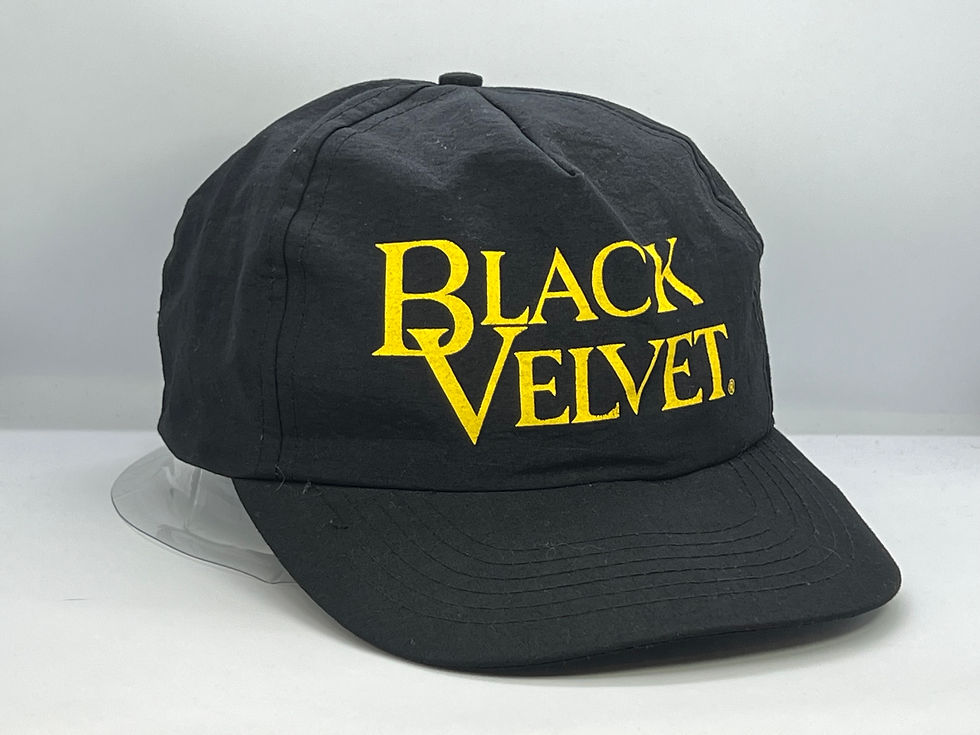 Thumbnail: Black Velvet Vintage Cap