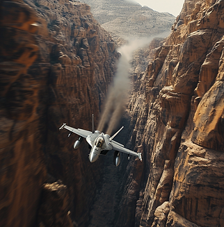 AI Generated Fighter Jet