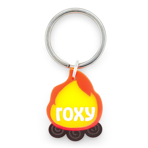 Waterproof Camp Fire Dog Tag | Silent Pet ID | Kissamo