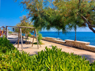 Parco vicino al mare a Capilungo 