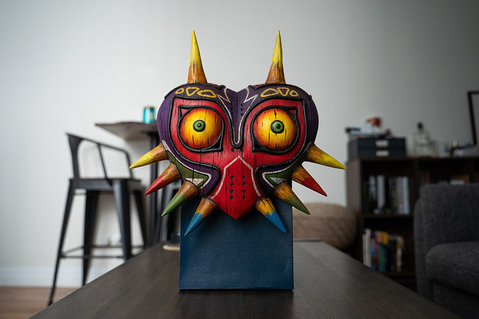サムネイル： The legend of Zelda: Majora's Wearable Wood-like mask