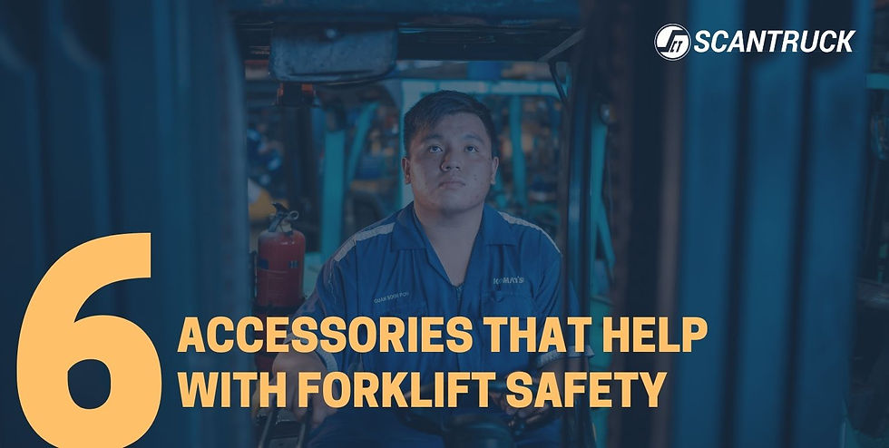 man on the forklift looking up