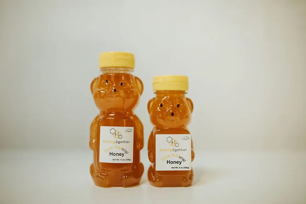 Thumbnail: Raw Honey on a Honey Bear plastic container