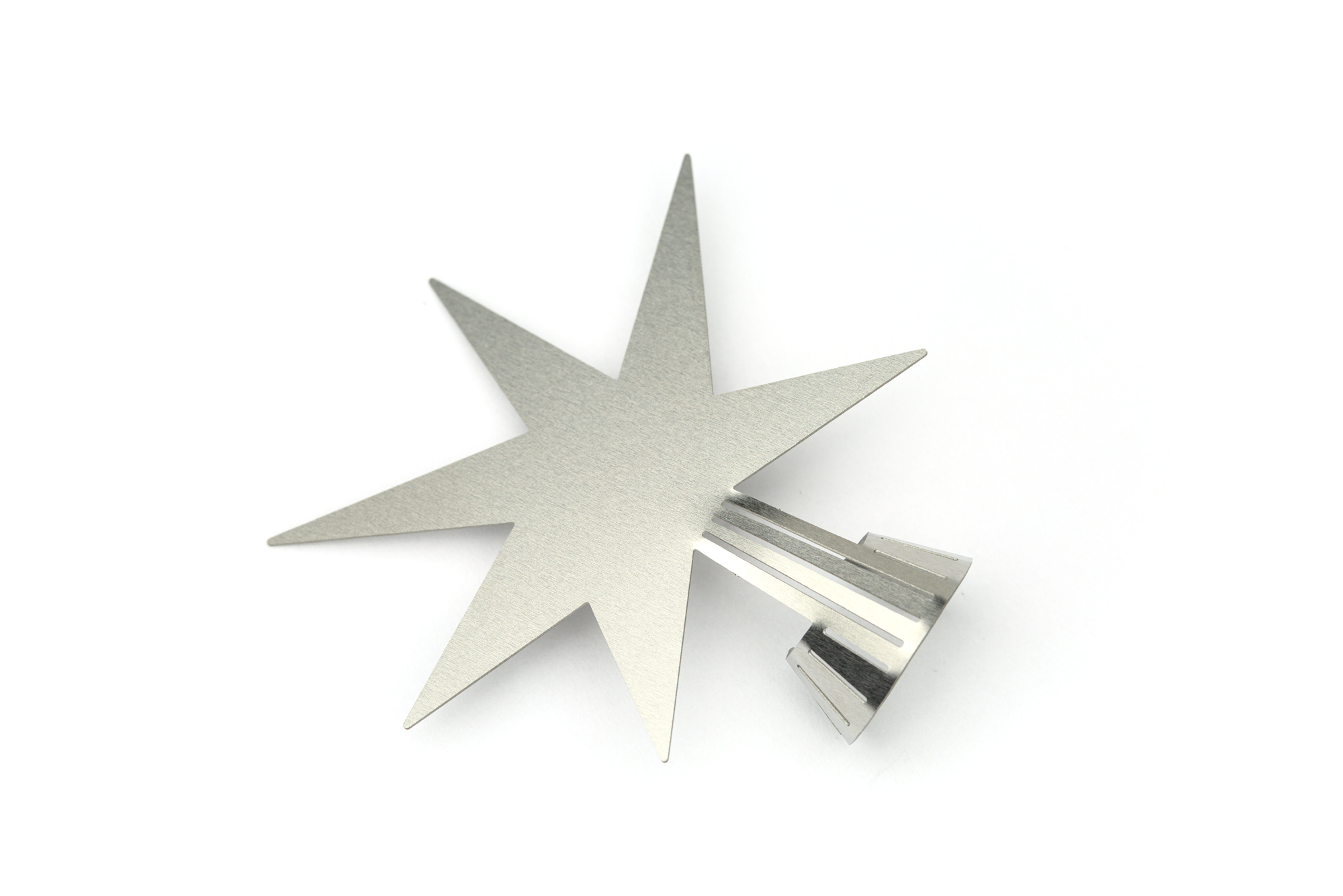 Star, stainless - add on for trees
