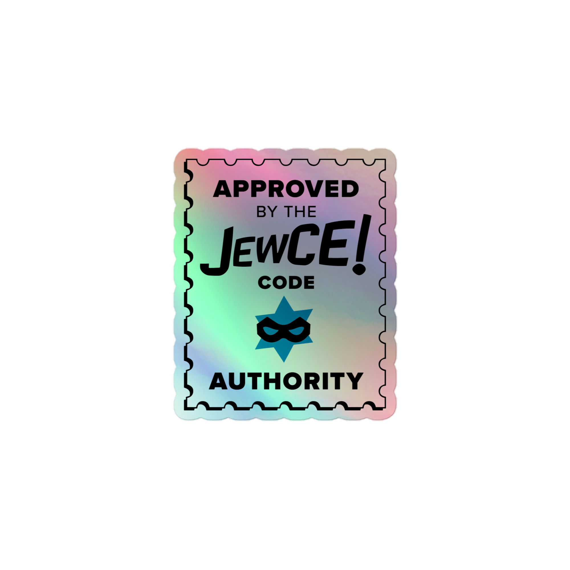 Holographic JewCE! stickers