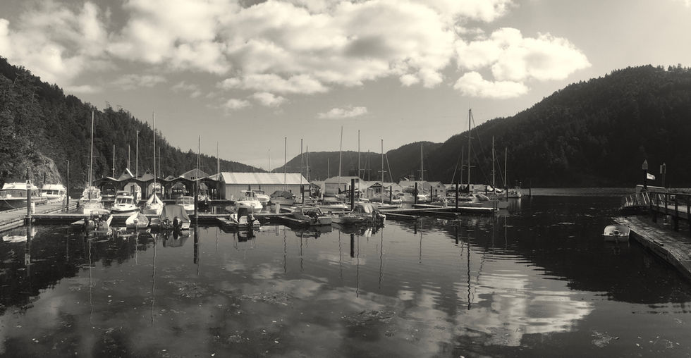 8. On seascapes, lost marinas and Youbou / À propos de paysages marins, marinas perdues et Youbou