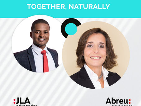 Deivid Sacur e Mafalda Teixeira de Abreu em entrevista à Africa Legal