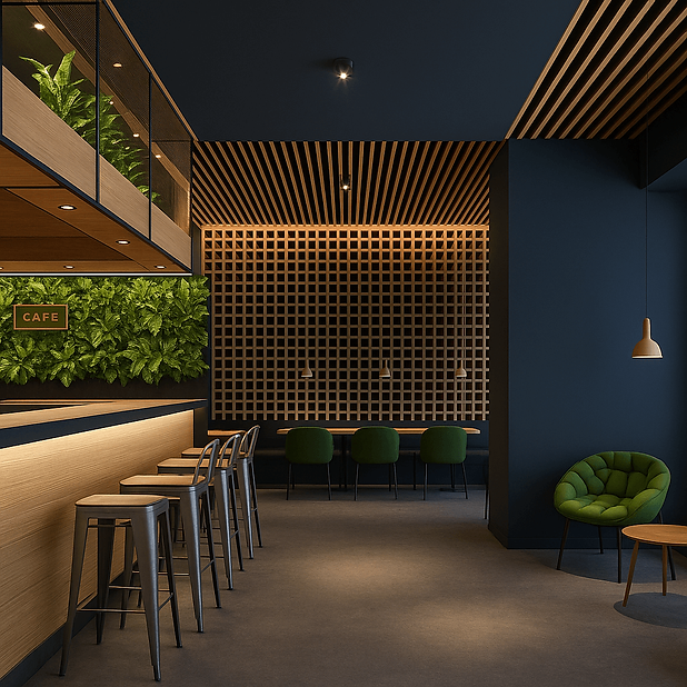 Contemporâneo Sensorial - Design de Interior Comercial