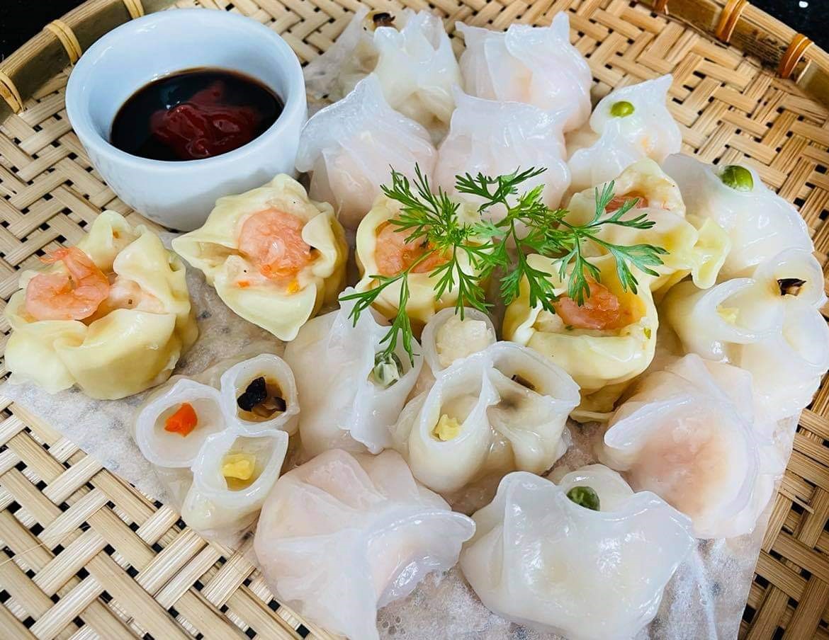 Arranged Food and Objects