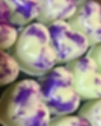 Mini heart wax melts- Pear and Fresia 