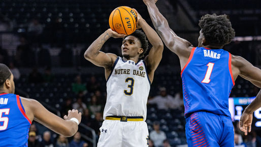 Markus Burton against DePaul