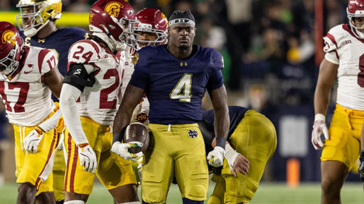 Jeremiyah Love against USC