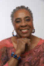 Marcia Blue & Orange Smiling