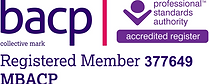BACP Logo - registration number