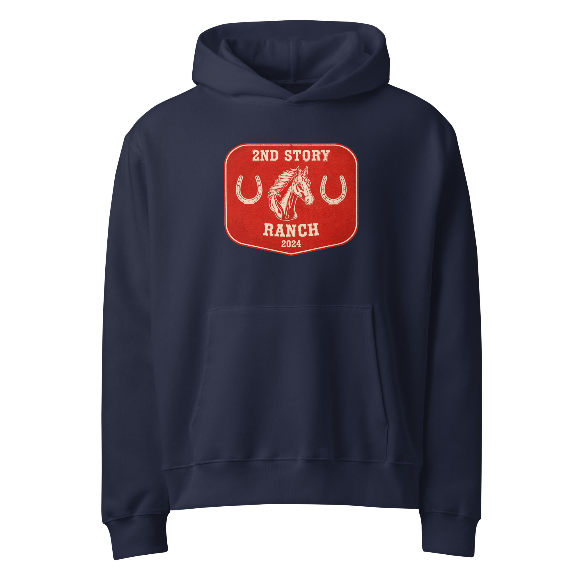 Original Red Heavy Fleece Hoodie
