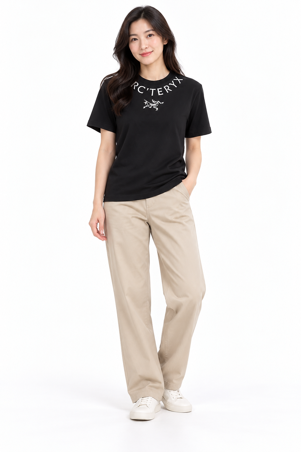 Thumbnail: Arc’teryx Bird-Logo T-Shirts – Black and White
