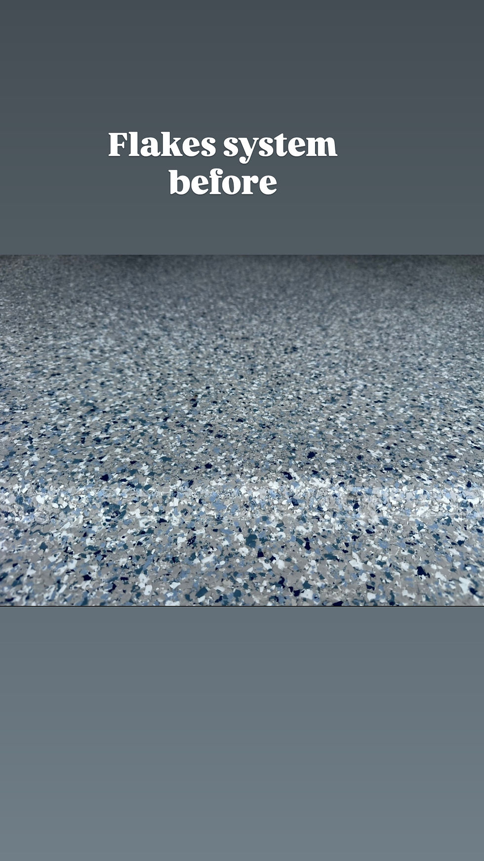 FLAKY EPOXY FINISH