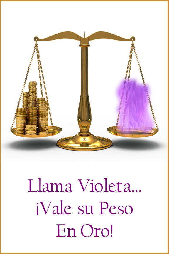 Llama Violeta - vale su peso en orgo