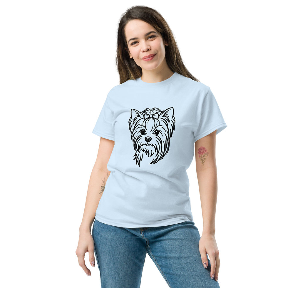Thumbnail: Yorkshire Terrier Women's classic T-shirt