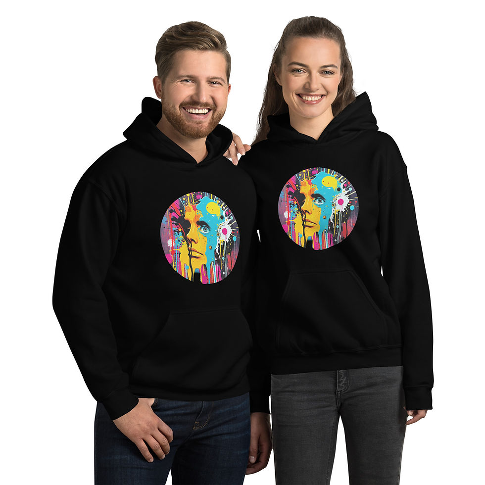 Art Face Hoodie unisex