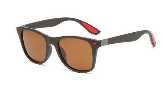 Thumbnail: Classic Square Frame Sunglasses UV400 Protection