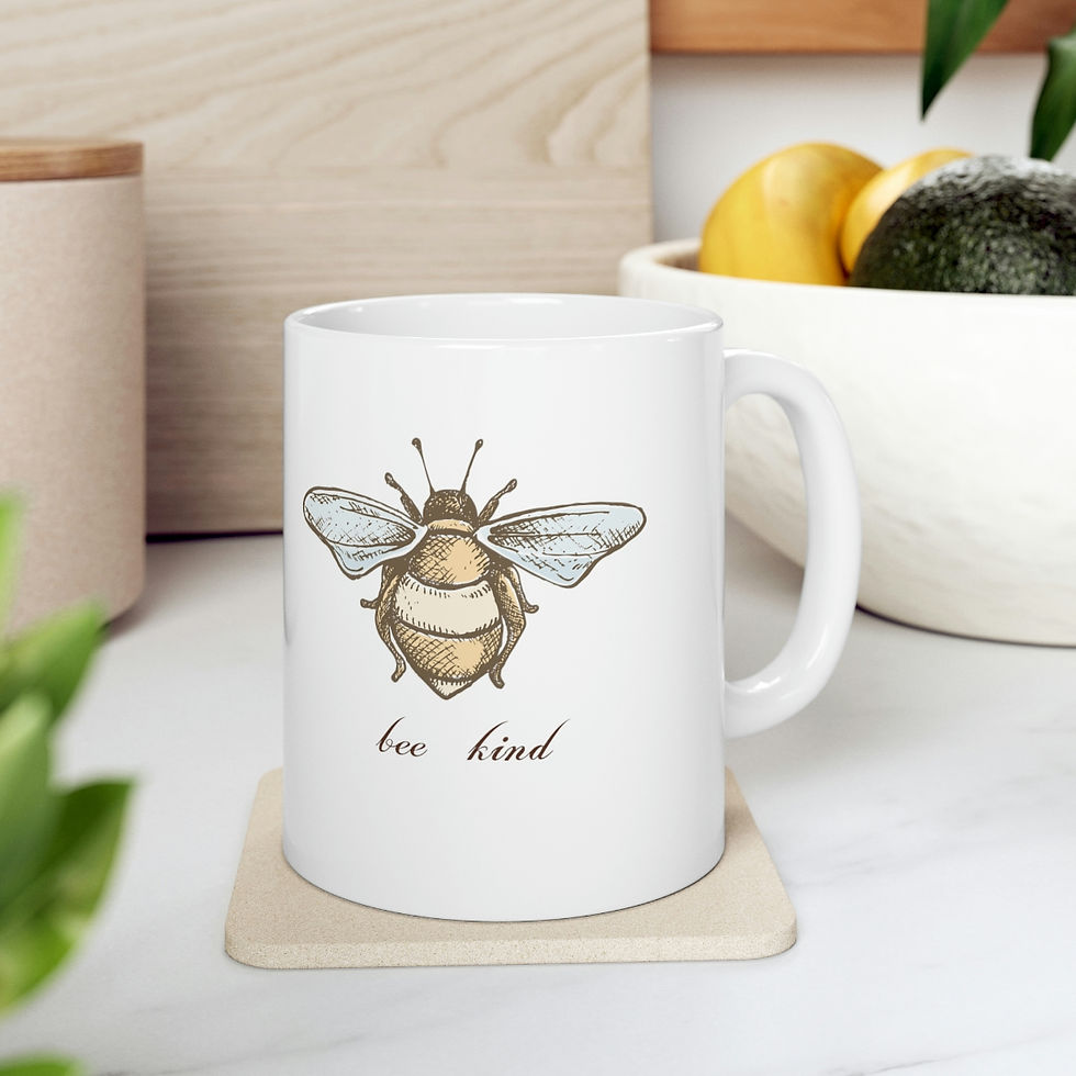 Thumbnail: Bee Kind Ceramic Mug 11oz