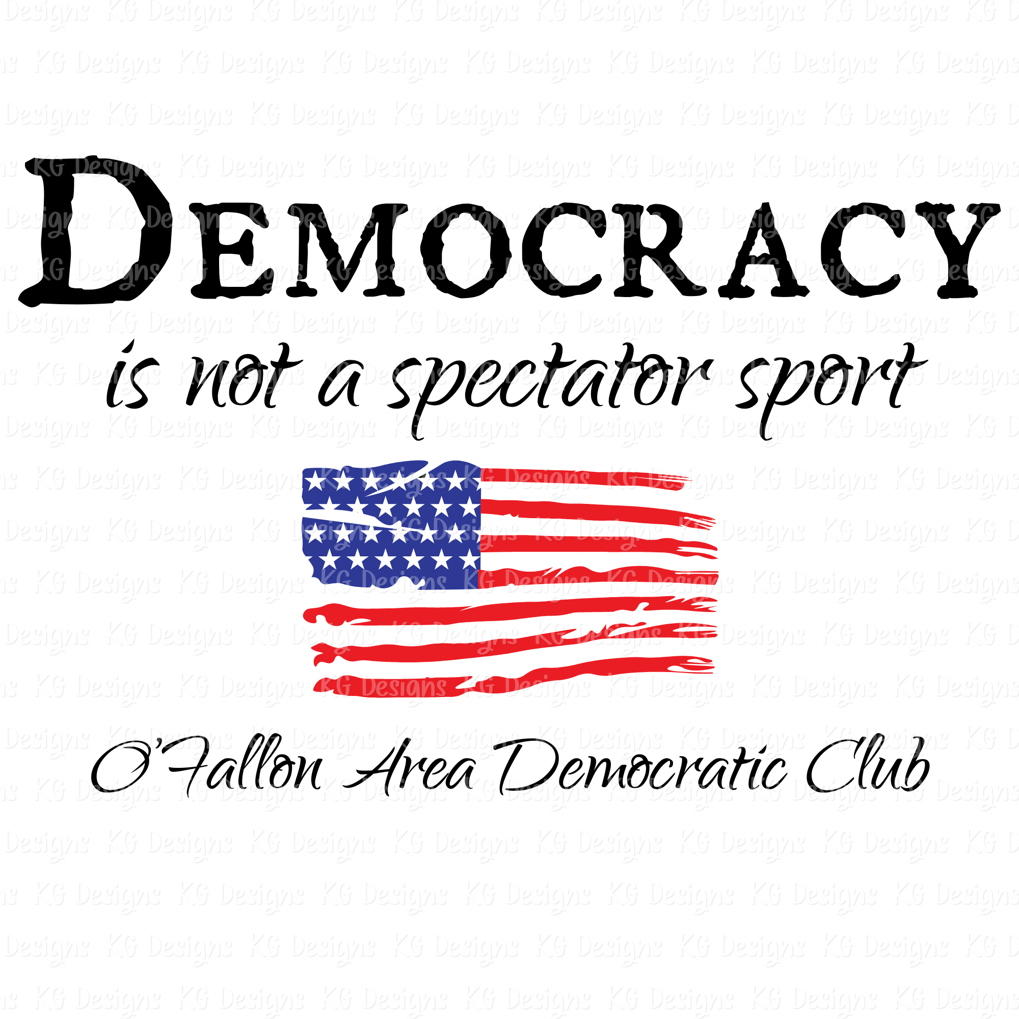 Democracy Is Not A Spectator Sport