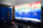 4x4 46" video wall