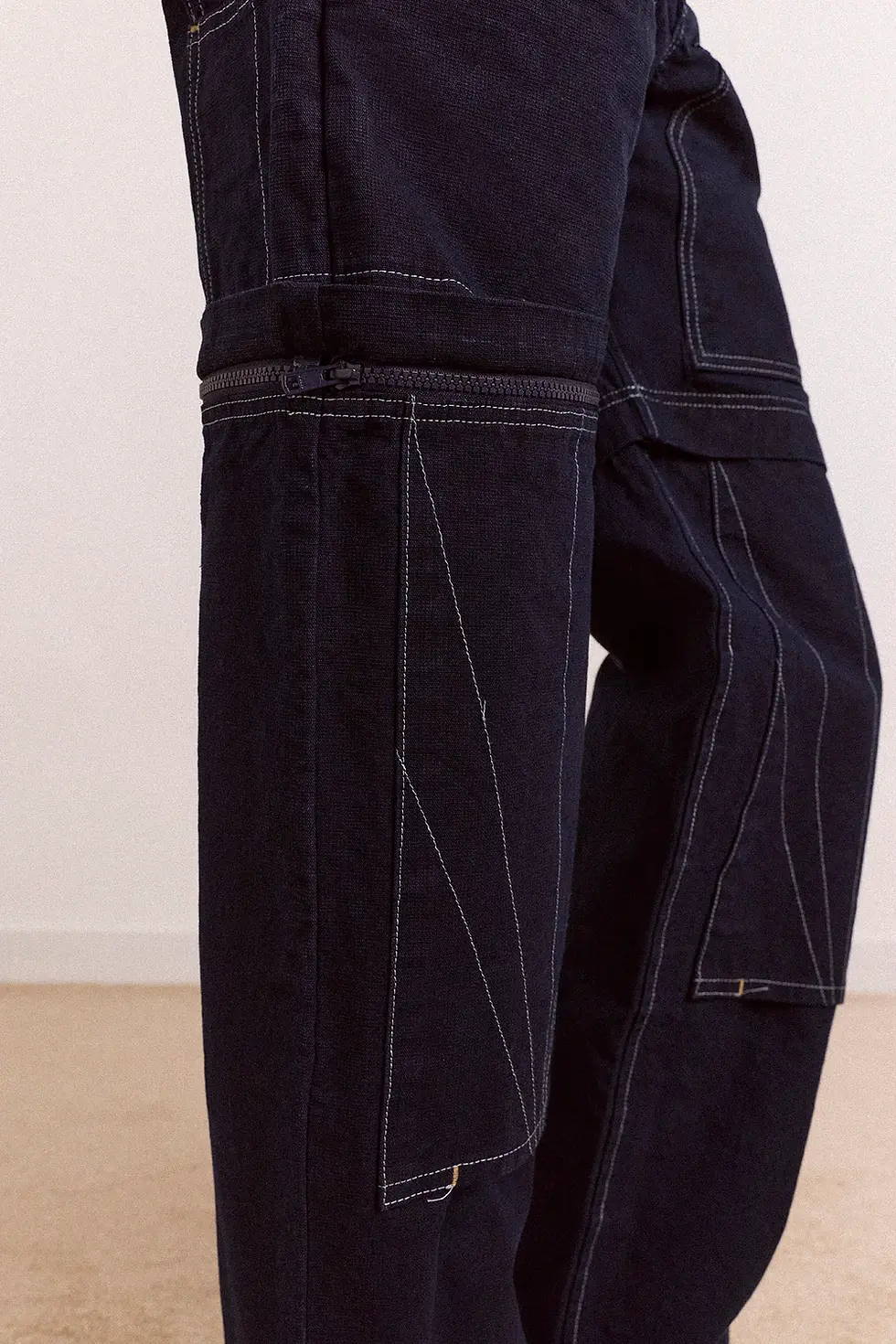 Thumbnail: Laura Worker zip-off pants - DAMSON MADDER
