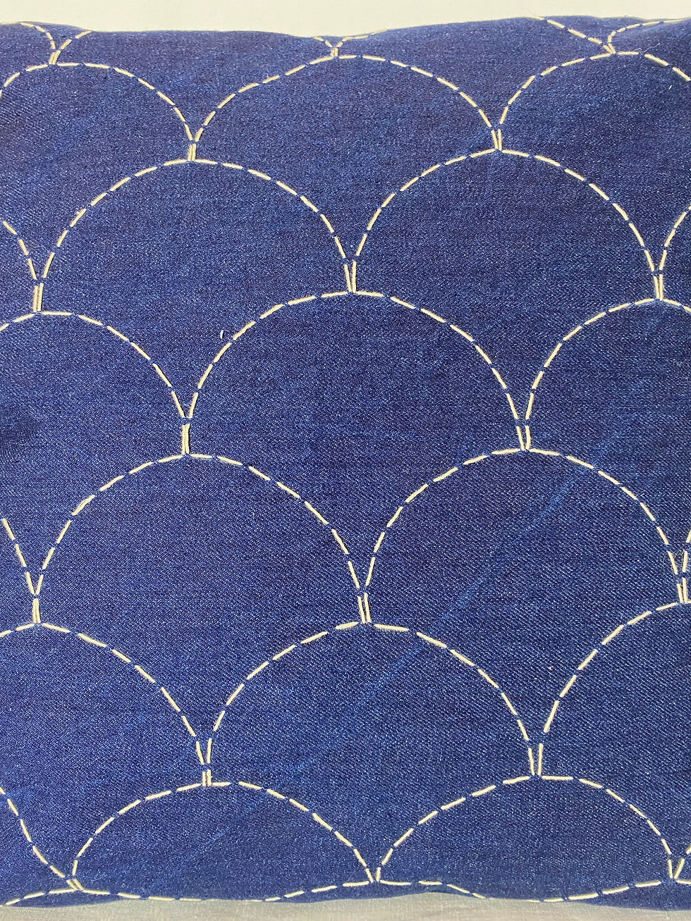 Thumbnail: Sashiko pillow - indigo