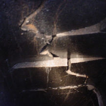 chimney flue reline, damaged chimney, chimney inspection picture, chimney repair