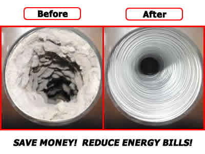 dirty vs clean dryer vent
