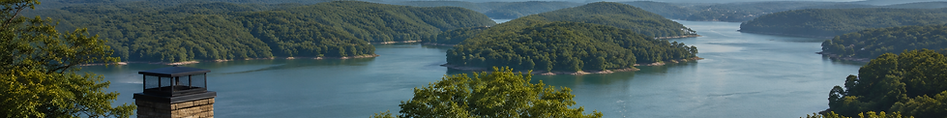 View overlooking Table Rock Lake in Southwest Missouri, where Lakeside Chimney provides chimney liner repair and relining ser